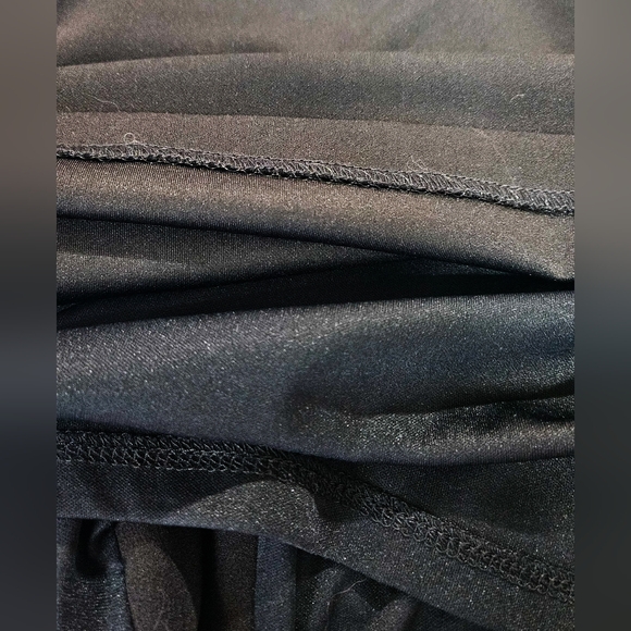 Maggy London Black Long Sleeve Dress with Ruffle Cuffs - Picture 6 of 8